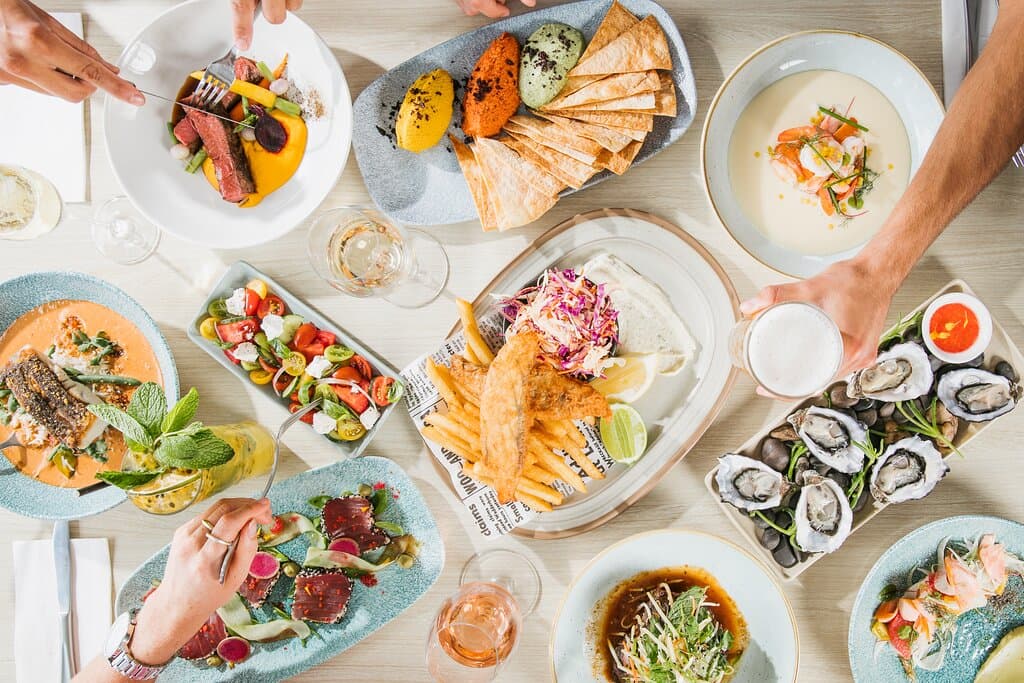 Our 4 Course Feast menu is a popular way to try a variety of our best dishes