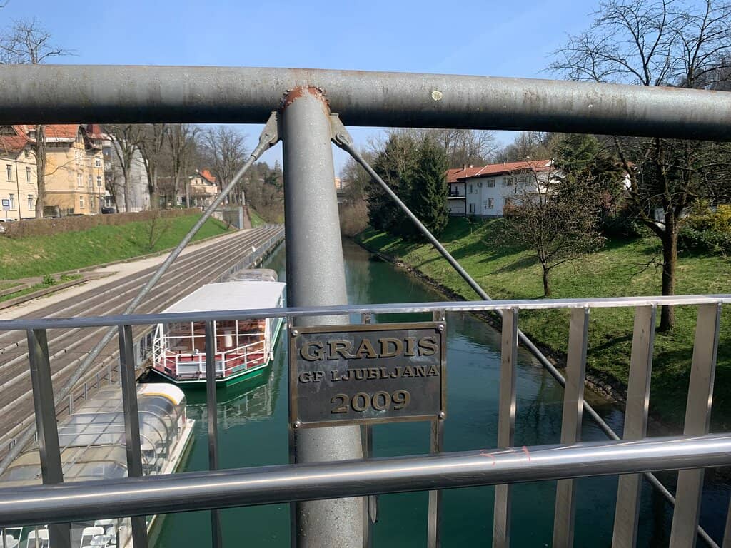 Ljubljanica River Bend