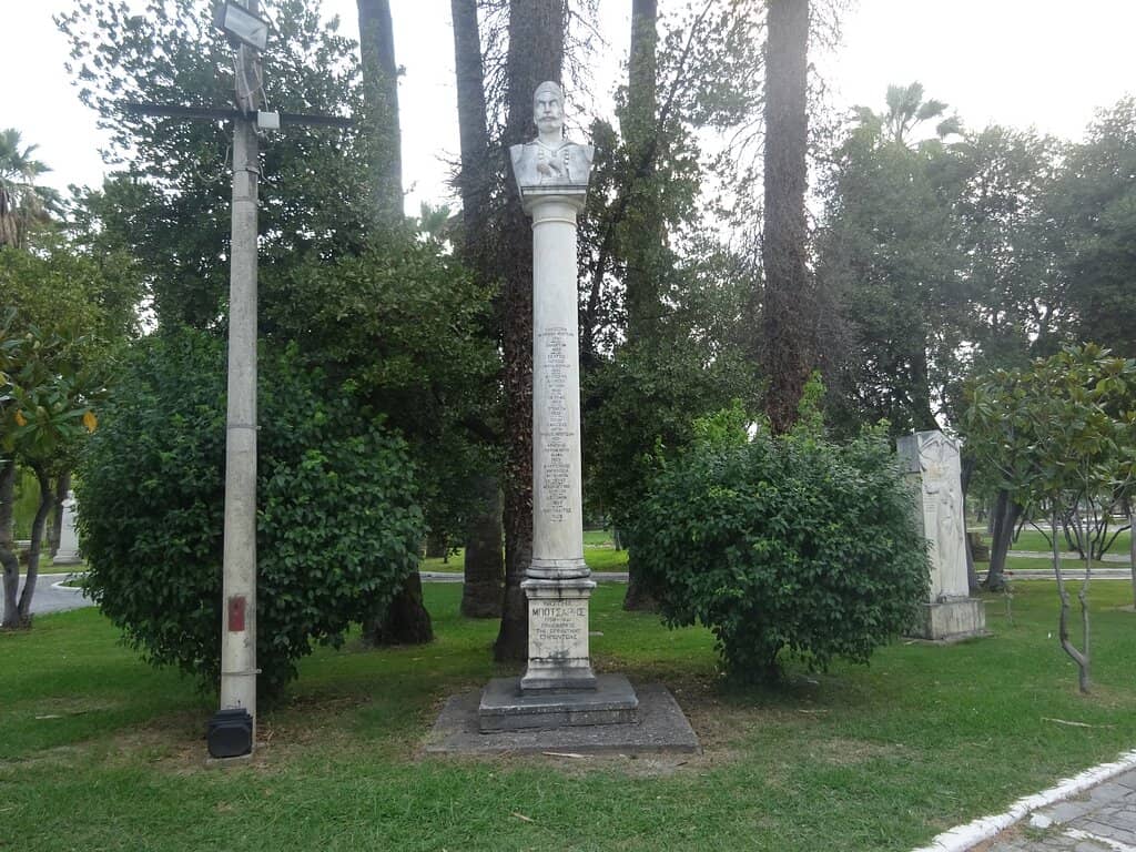 Lord Byron's Statue