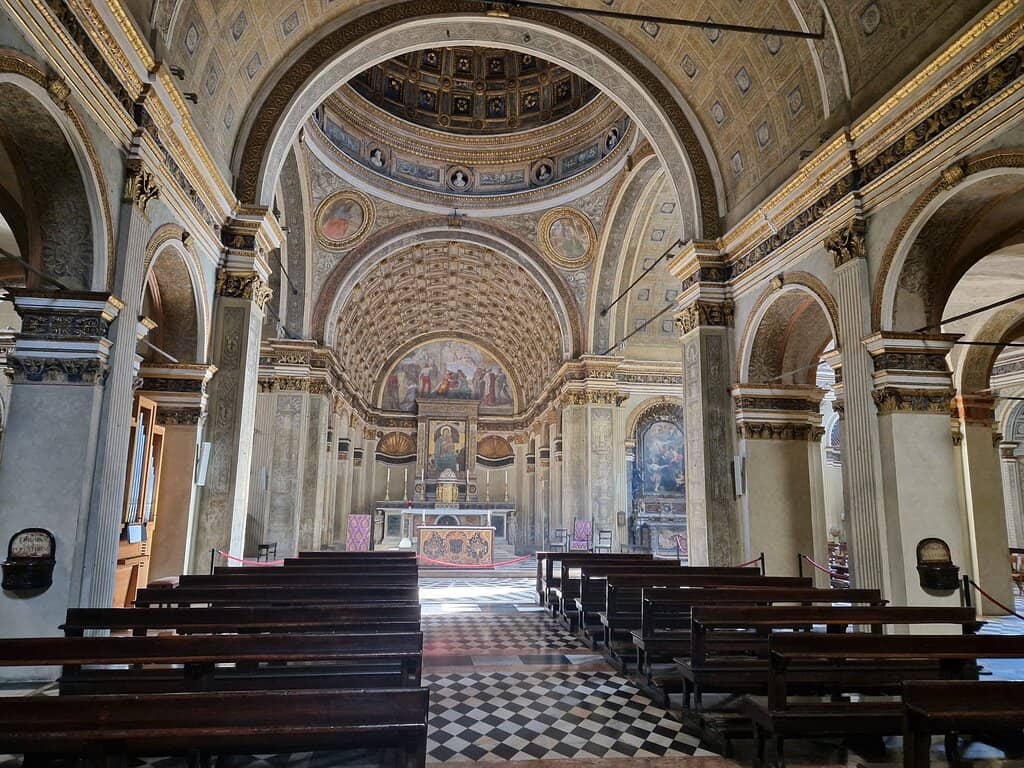 Bramante's Trompe-l'oeil Apse
