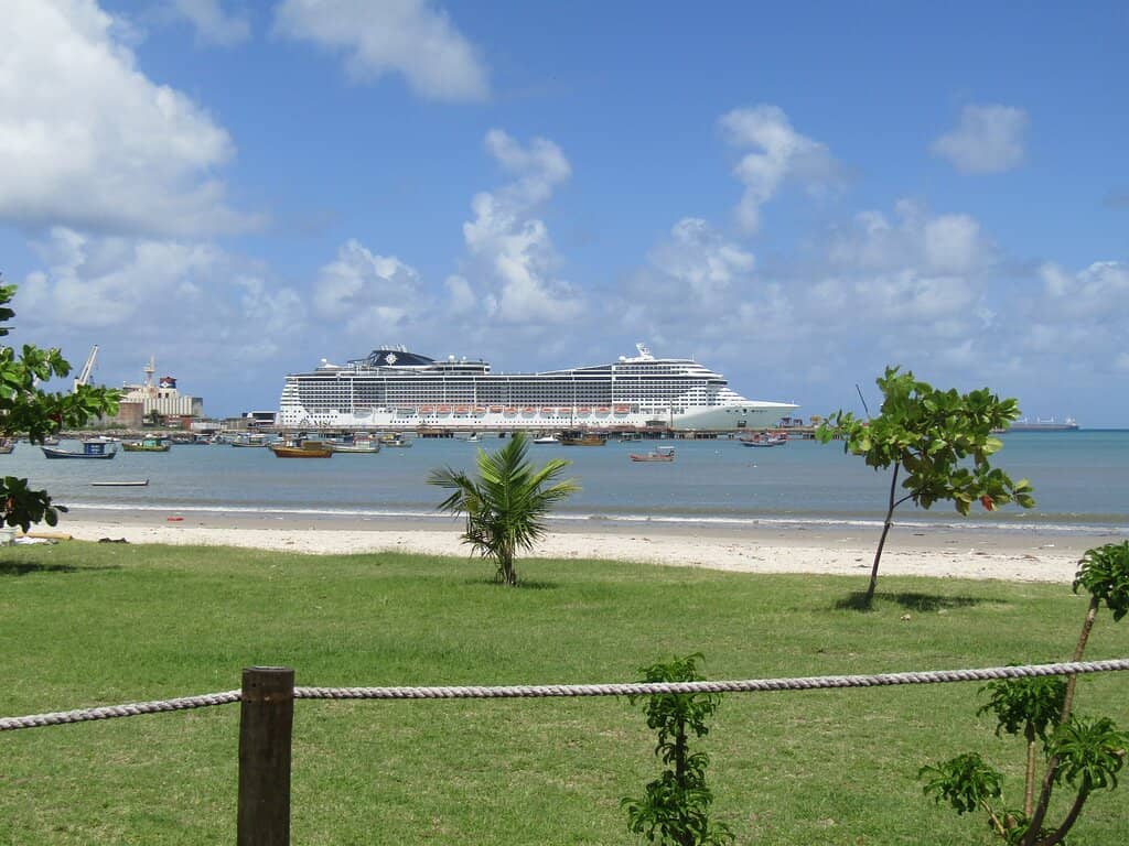 Vibrant Coastal Promenade
