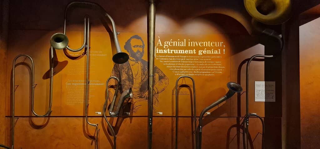 Adolphe Sax Statue