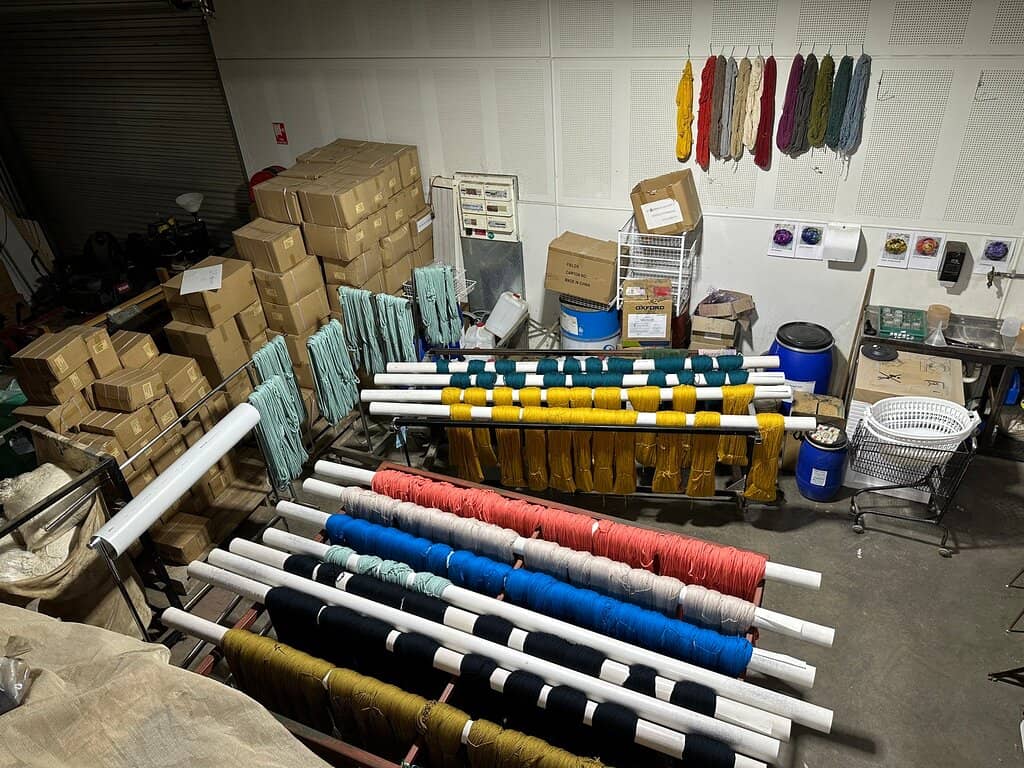 Extensive Woollen Retail Shop