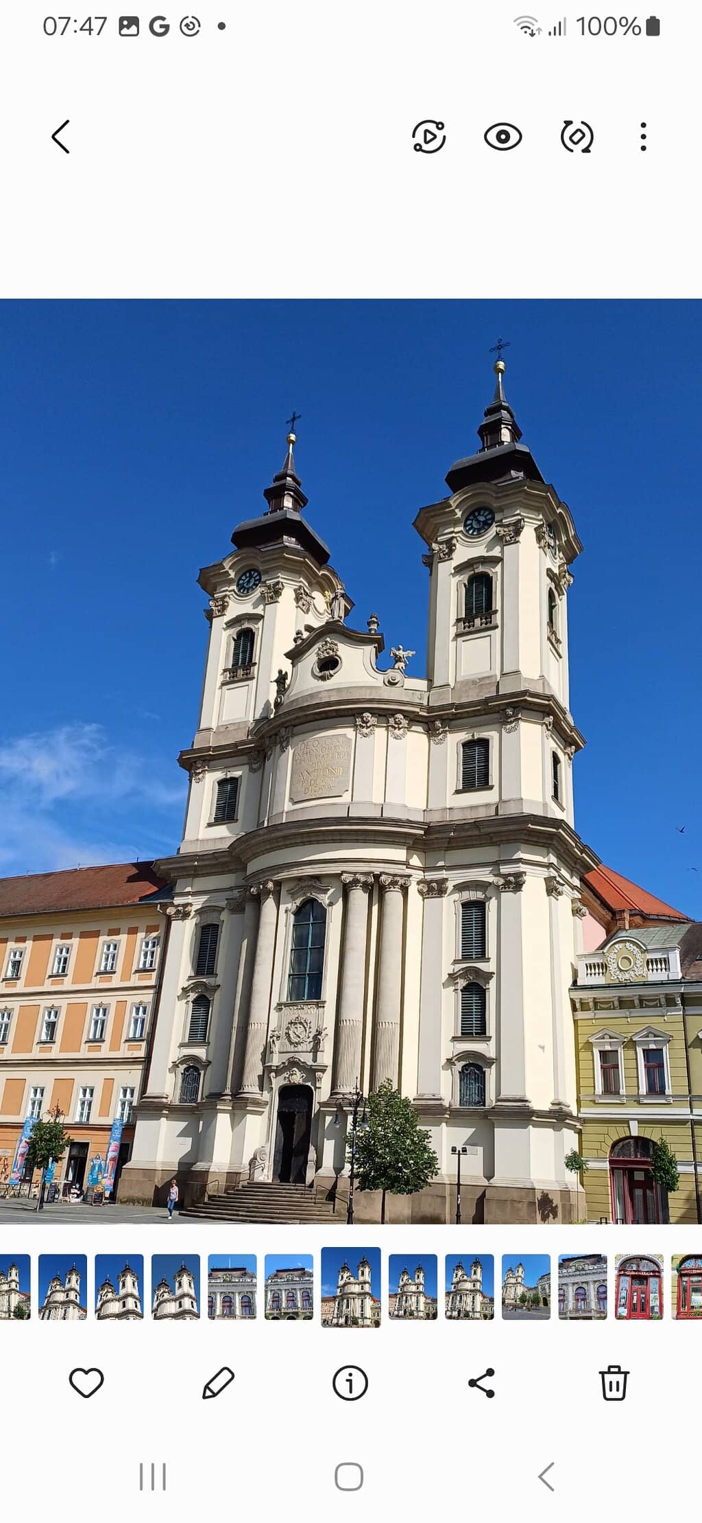 Bronze Model of the Square