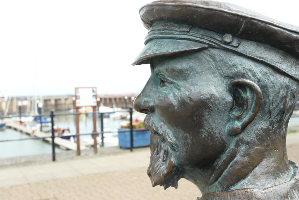 6. "Yankee Jack" Statue, Watchet, Somerset (July 2024)