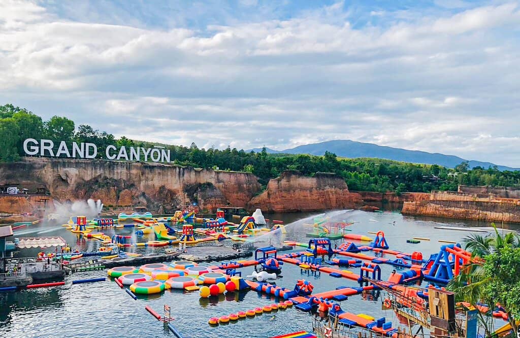 Giant Inflatable Obstacle Course