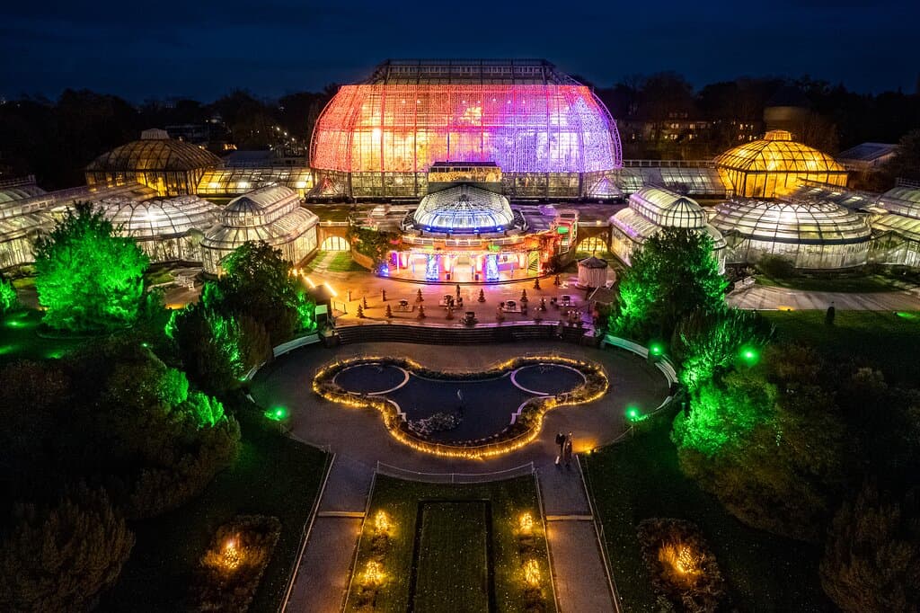 Impression aus dem Christmas Garden Berlin 2024
