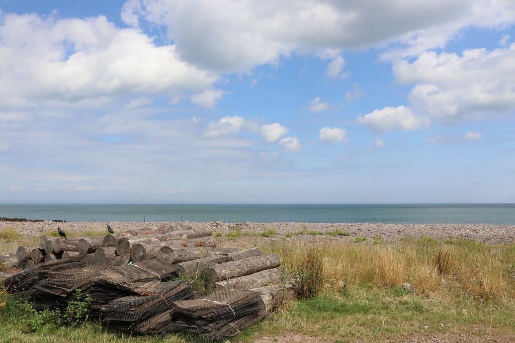 6.  Porlock Weir Beach, Porlock Weir, Somerset (July 2024)