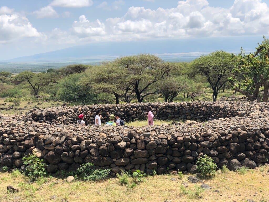 The Old Engaruka ruins conservation area is an archaeological site of the Iron Age, dating back to between 500 to 700 years ago.