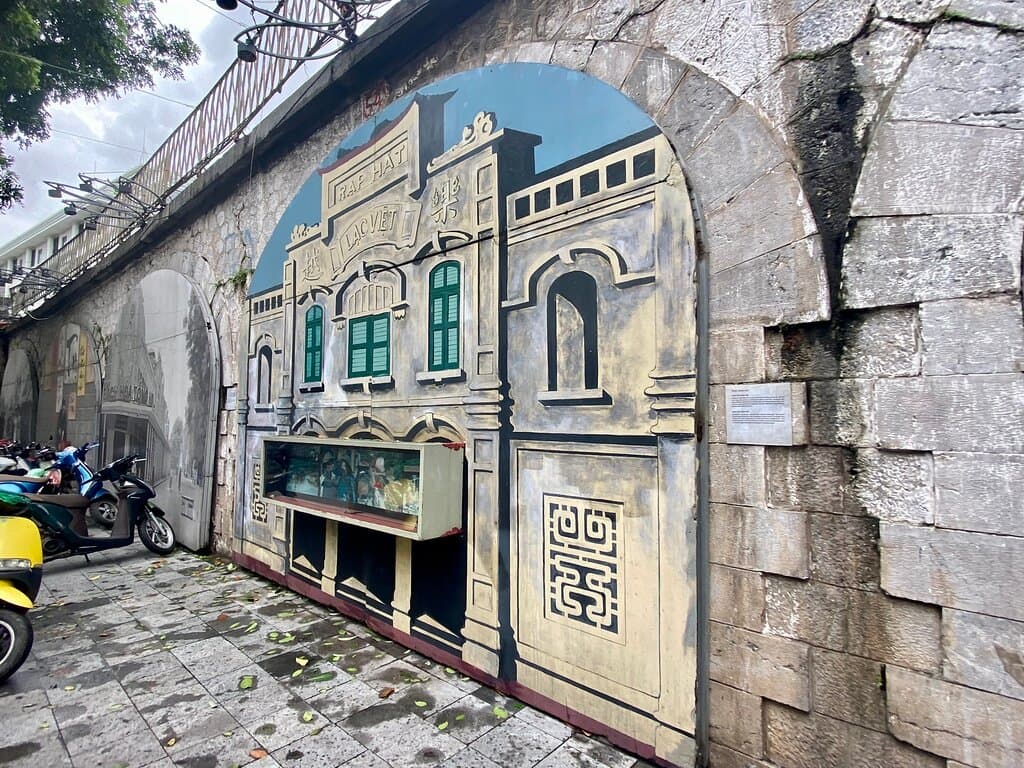 Phung Hung Mural Street Hanoi