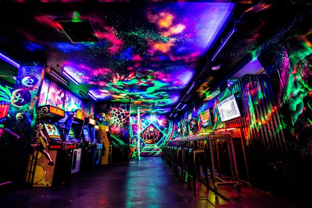 NQ64 Arcade Bar Soho arcade machines and consoles