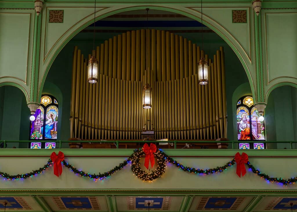 Intricate Stained-Glass Windows