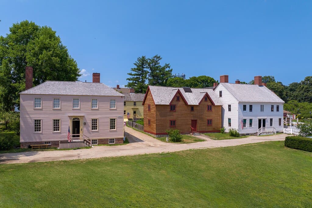 Explore the Puddle Dock Neighborhood at Strawbery Banke Museum.