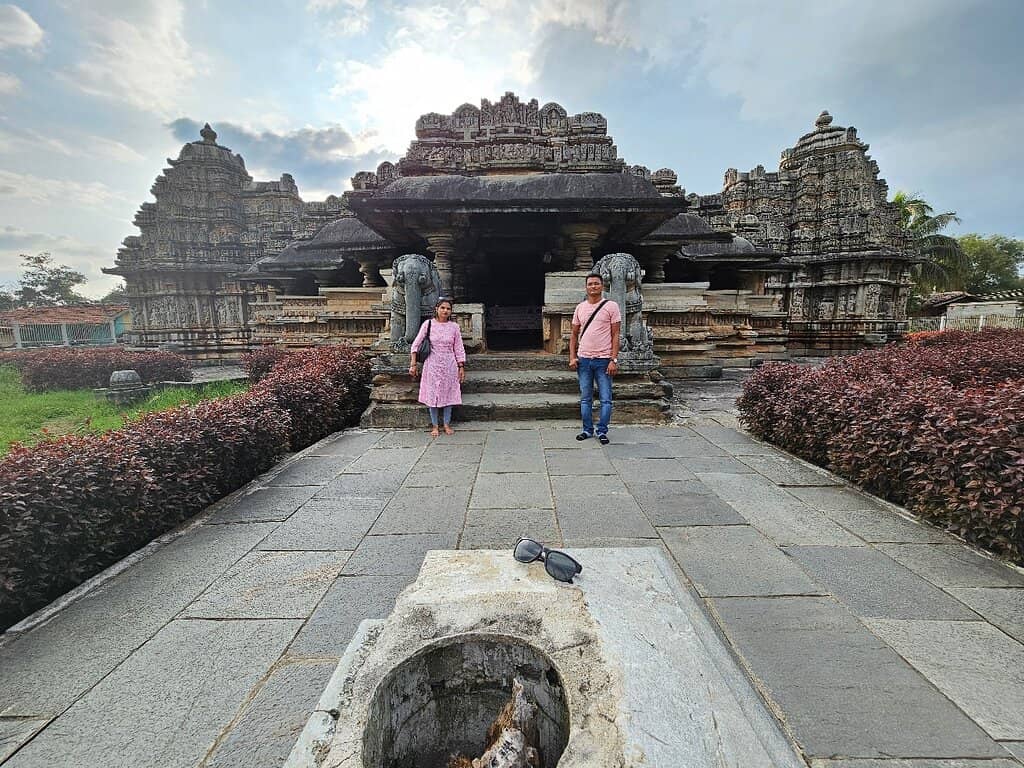 Ornate Stone Pillars