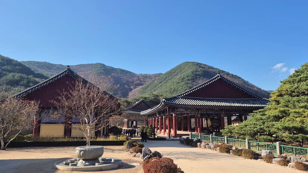 Peaceful Temple Grounds