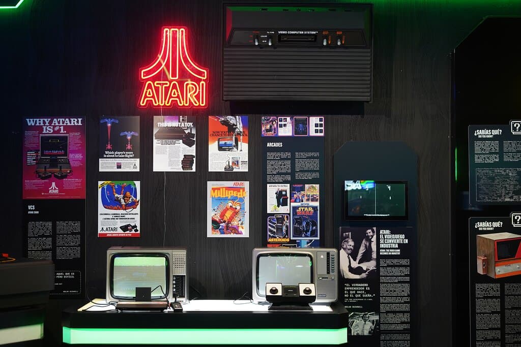 OXO Museo Del Videojuego Madrid_exposición permanente permanente ‘70 años de historia de los videojuegos’