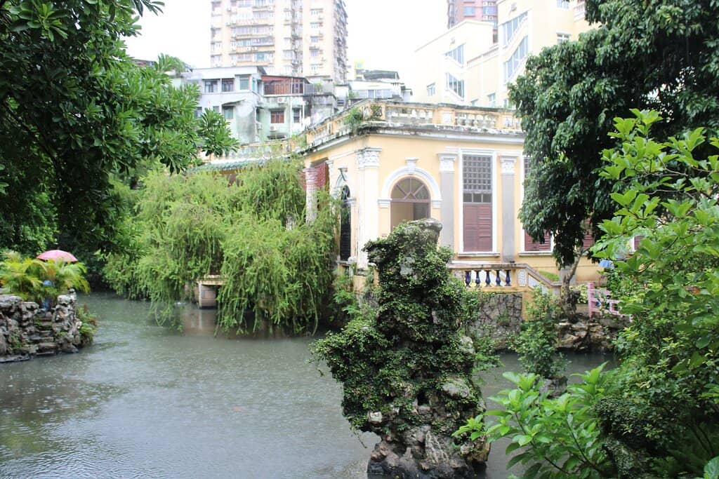 Tranquil Ponds and Bridges