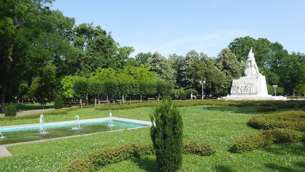 Central Park bzw. Parcul Central Anton von Scudier bzw. Anton von Scudier Park