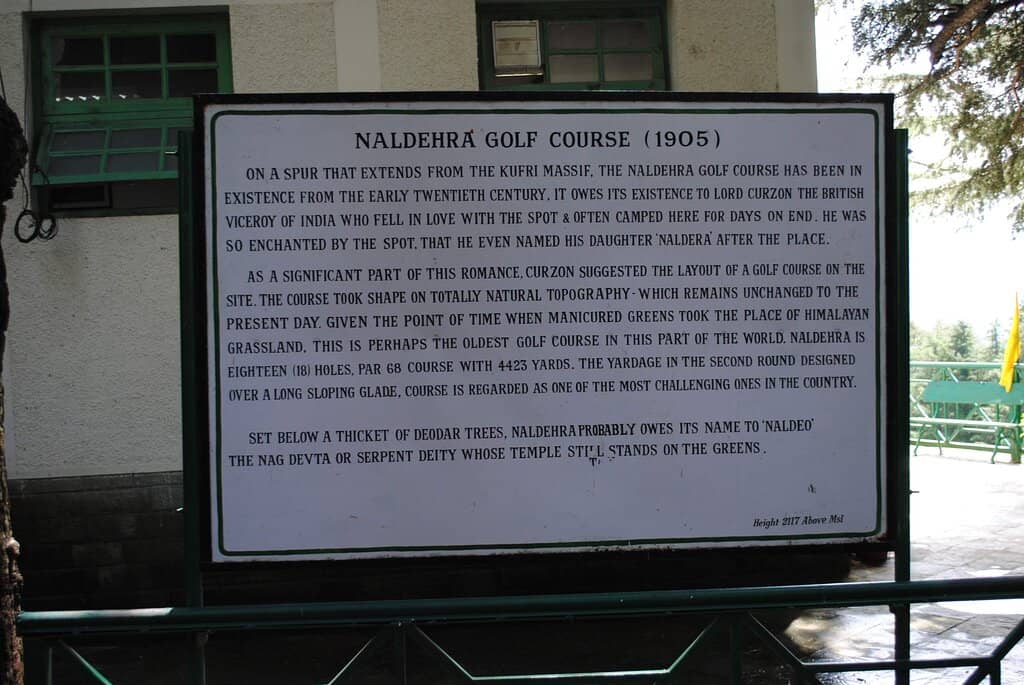 Naldehra Golf Course Views