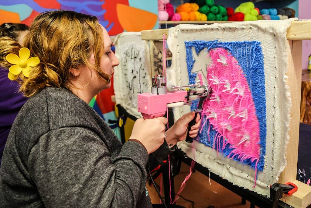 Vibrant Studio Atmosphere