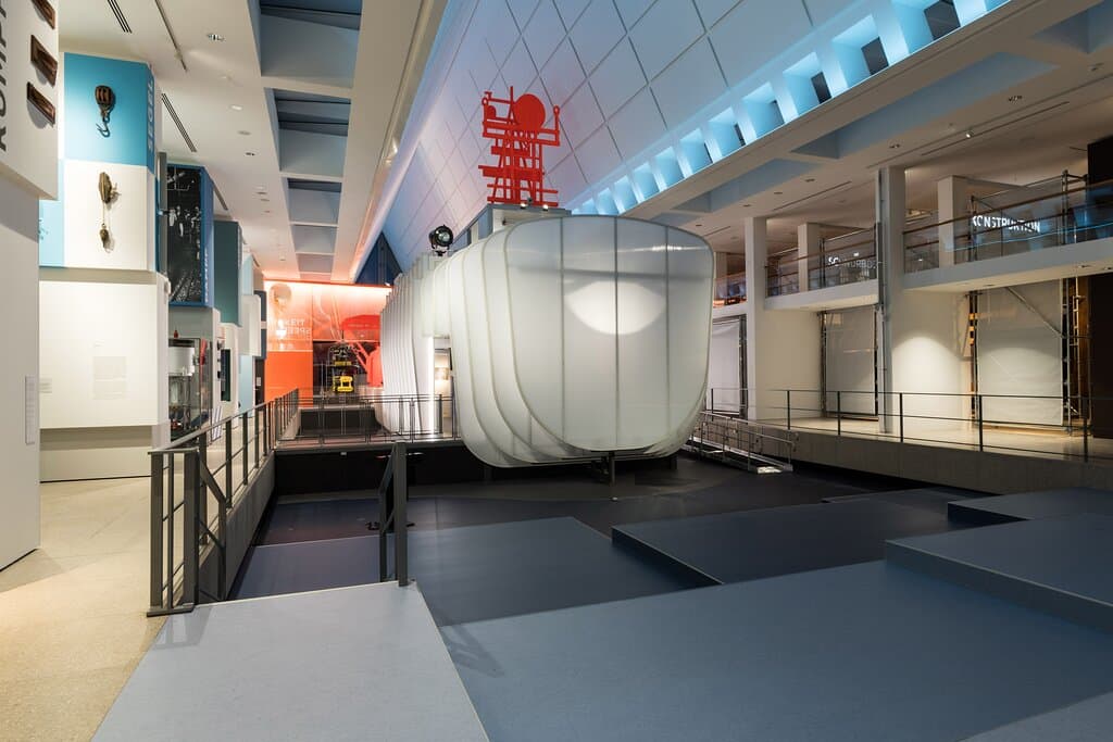 Das Forschungsschiff in der Dauerausstellung "Schiffswelten- Der Ozean Und Wir" Foto: DSM Nicole Werner