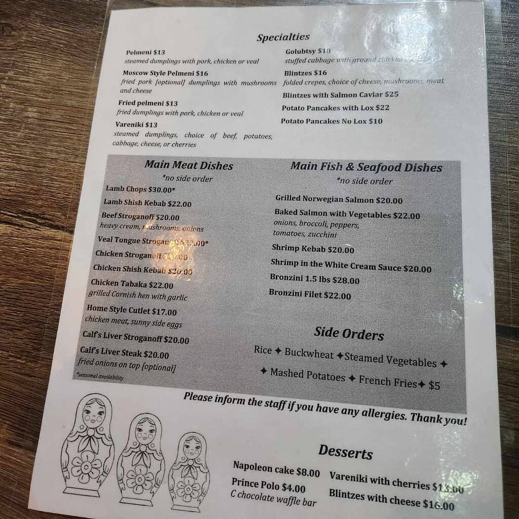 Eastern European Cuisine