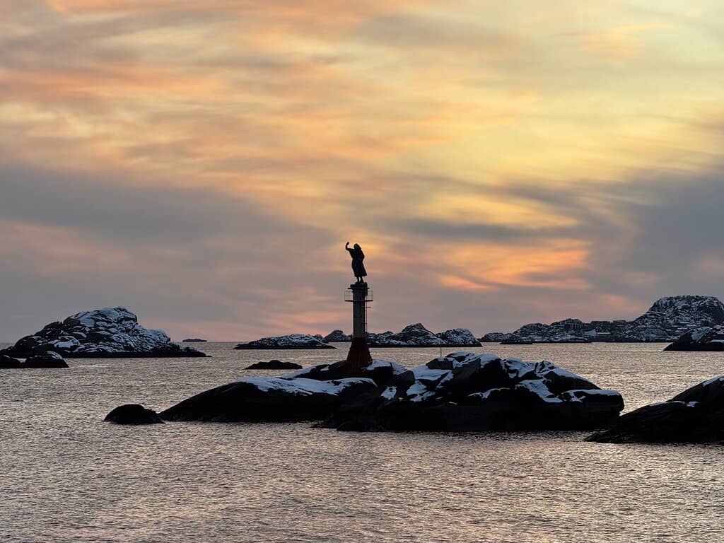 The Fiskerkona Statue