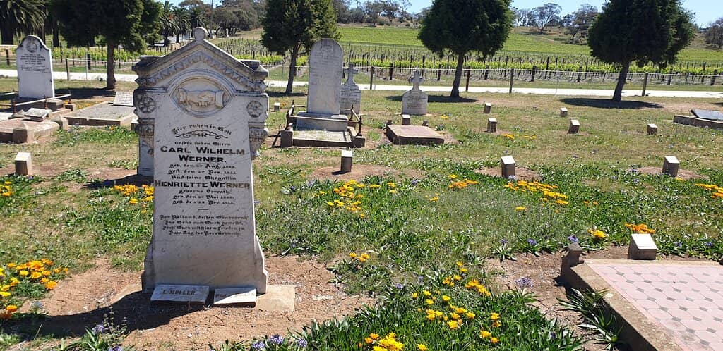 Tranquil Cemetery Grounds