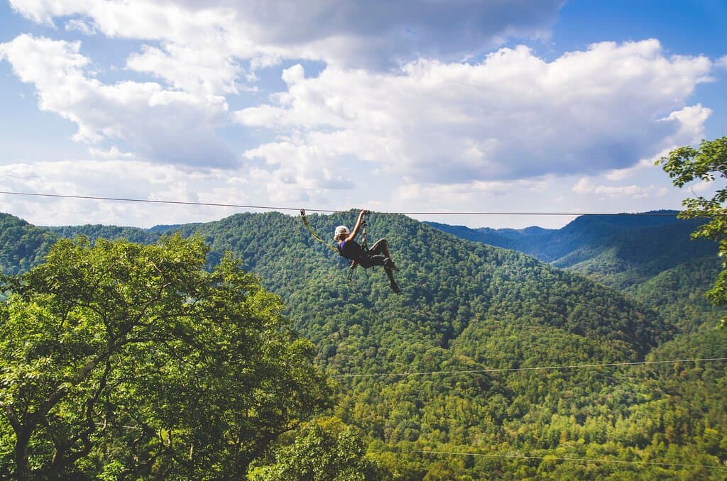 Zipline across the Gorge