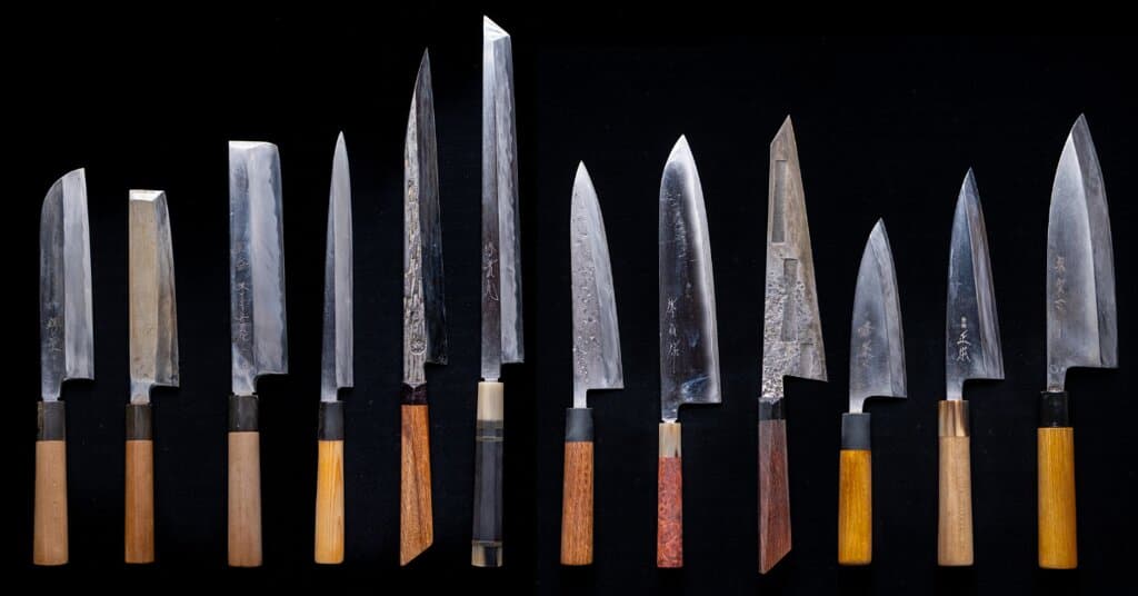 Some Japanese knives