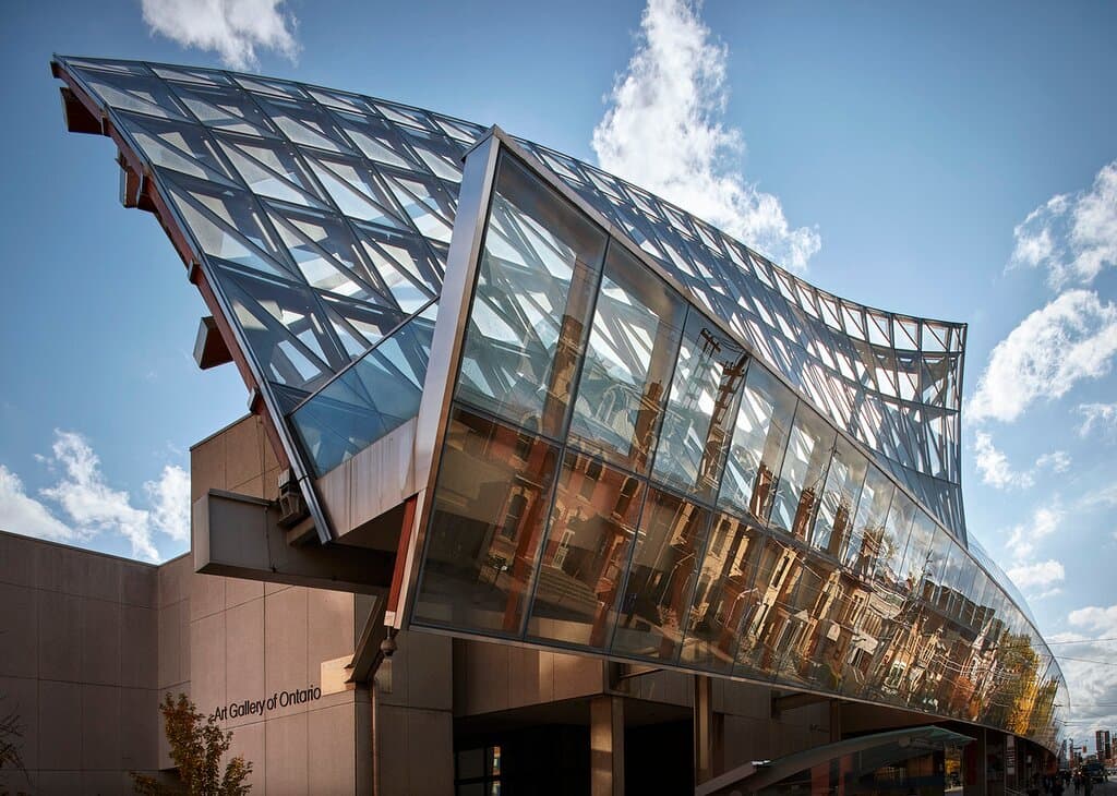 Exterior view: Grange House & Park, rear façade, Art Gallery of Ontario. Photo © AGO.