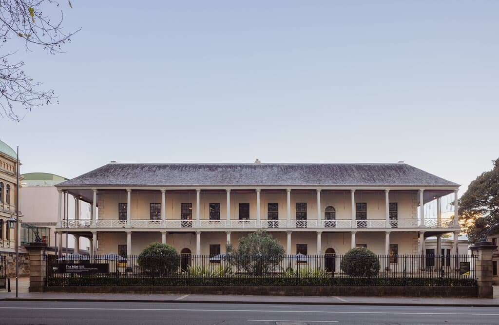 View of the Mint building from Macquarie Street