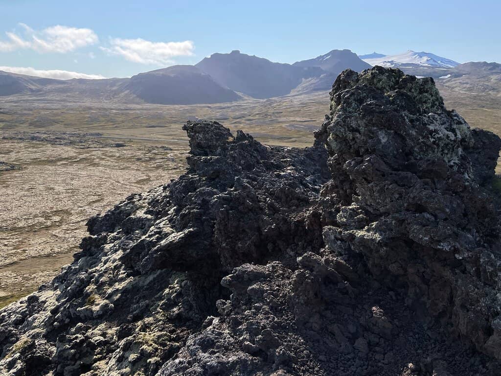 Panoramic Lava Fields