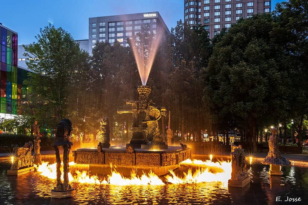 Kinetic Water Features