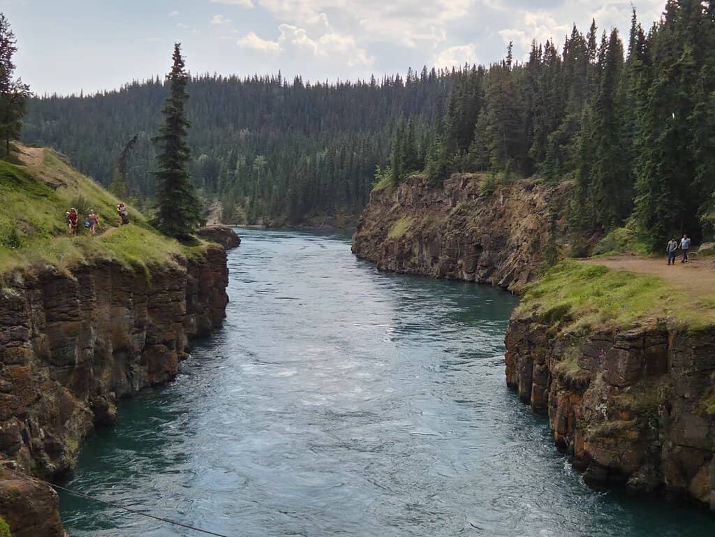 The Turquoise Yukon River