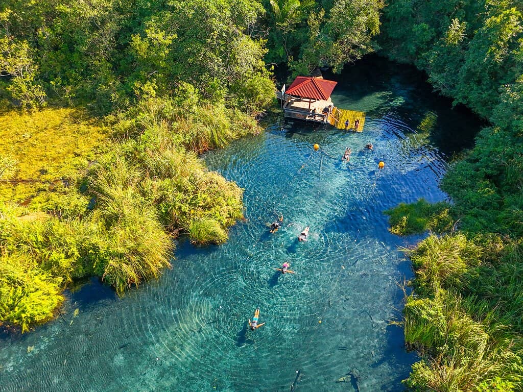 Underwater Cave Exploration