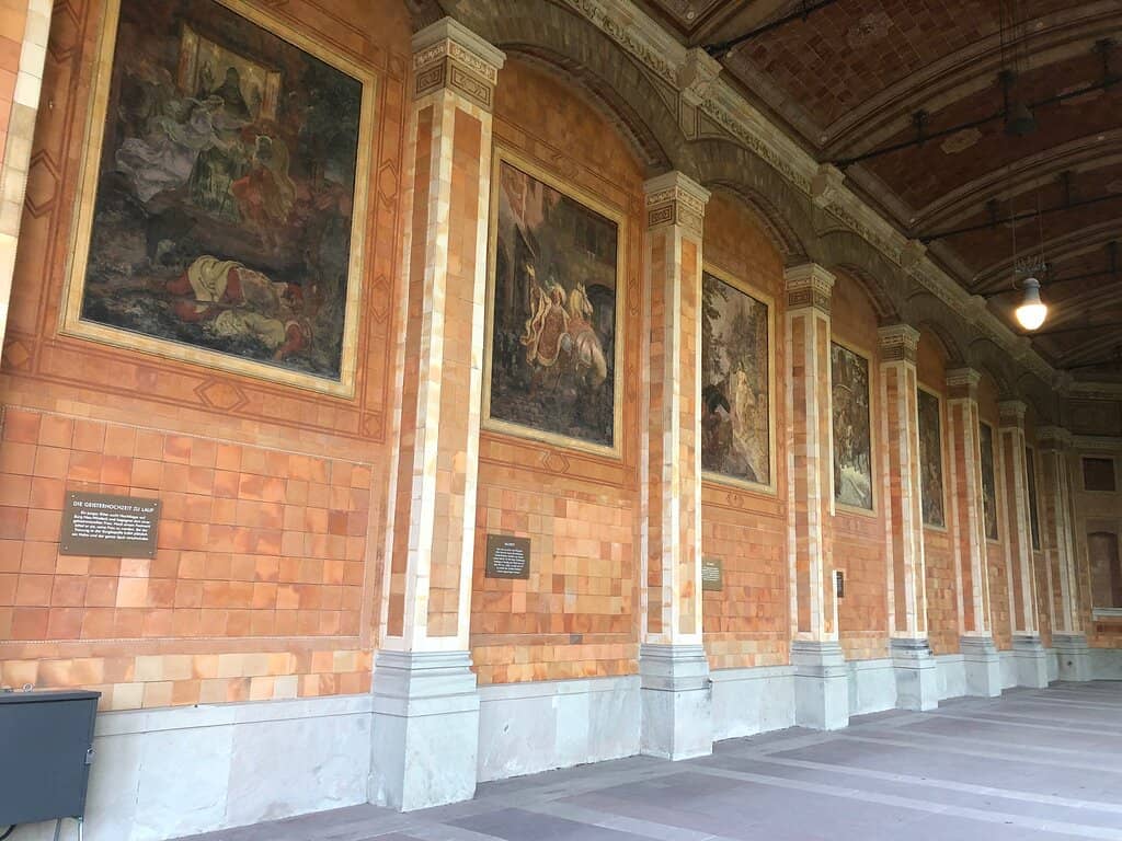 Frescoed Corridors