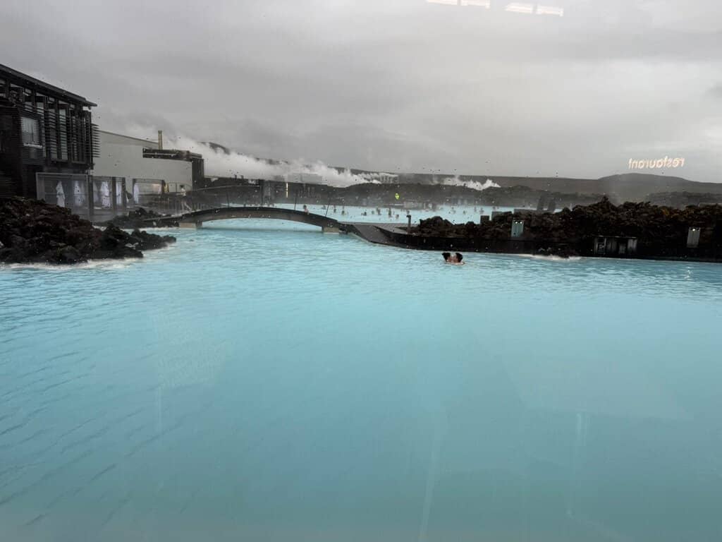 Milky Blue Geothermal Waters