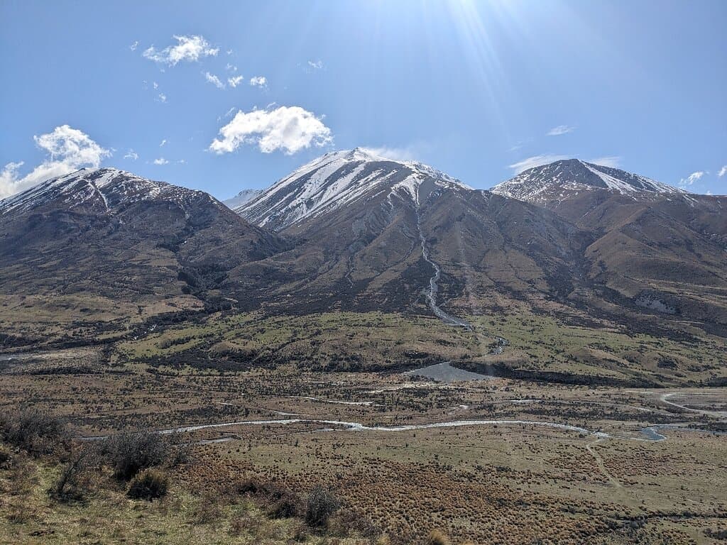 Mount Sunday and the view from it