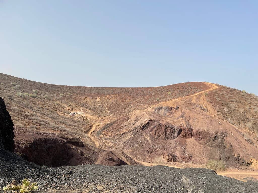 Volcanic Crater Remnant