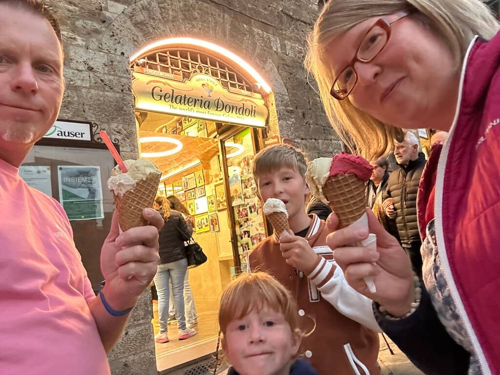 Medieval Piazza Setting