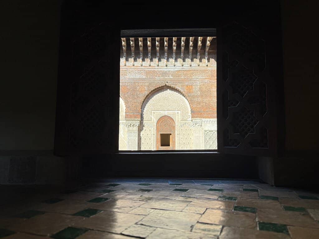 Ornate Stucco and Cedarwood