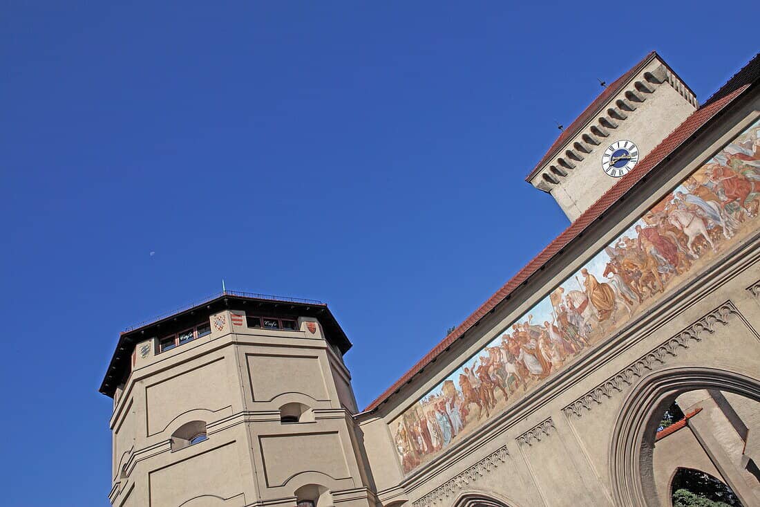 Fresco Depicting Emperor Ludwig the Bavarian