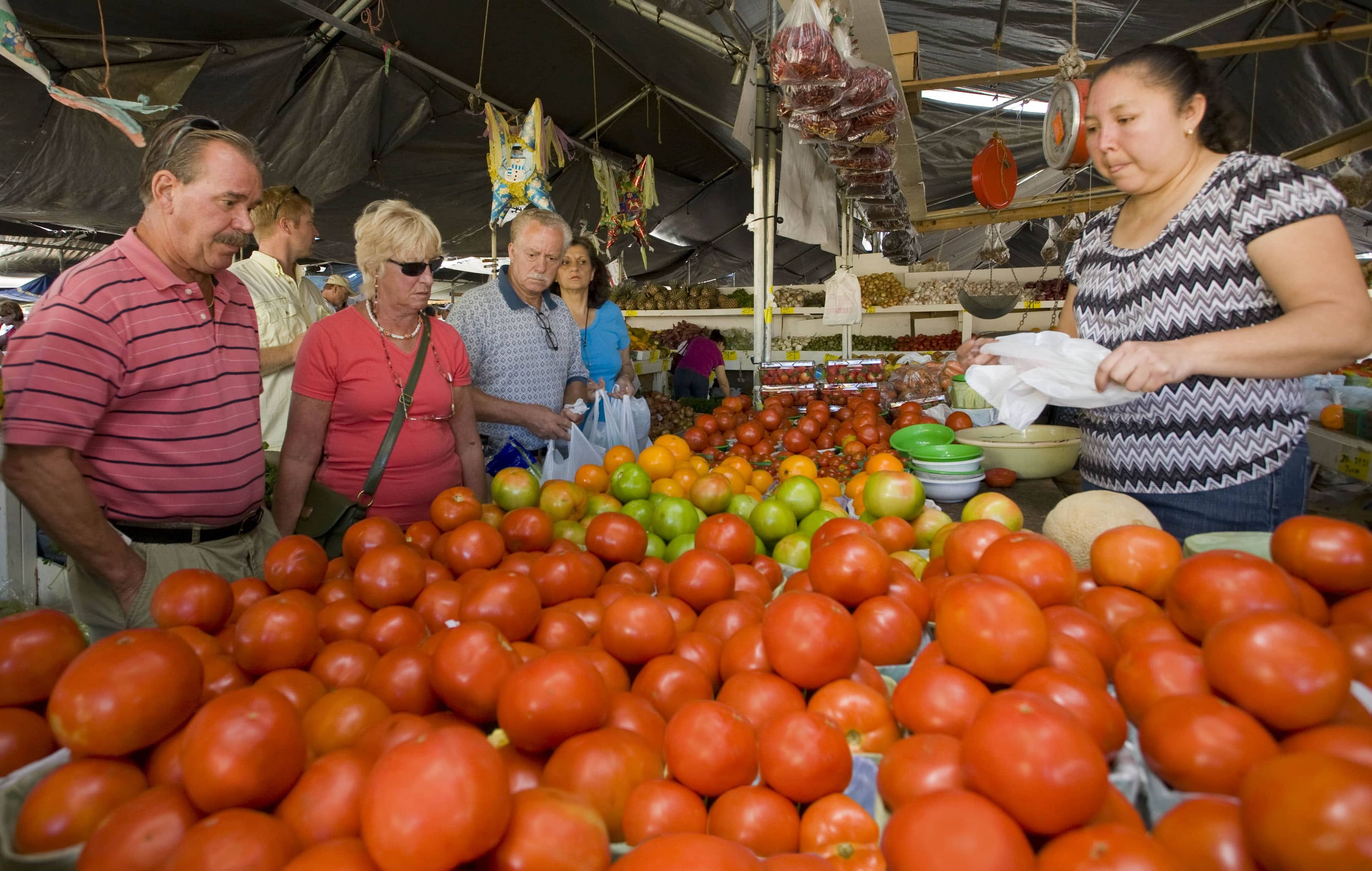 Fresh Produce Stalls