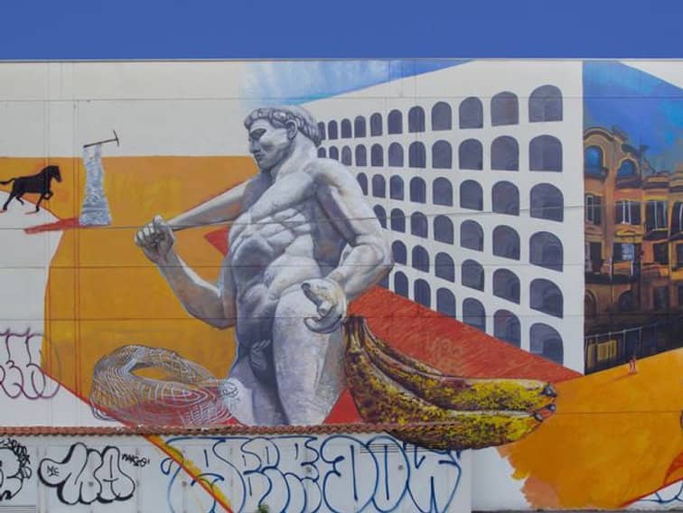 The 'Big City Life' Mural