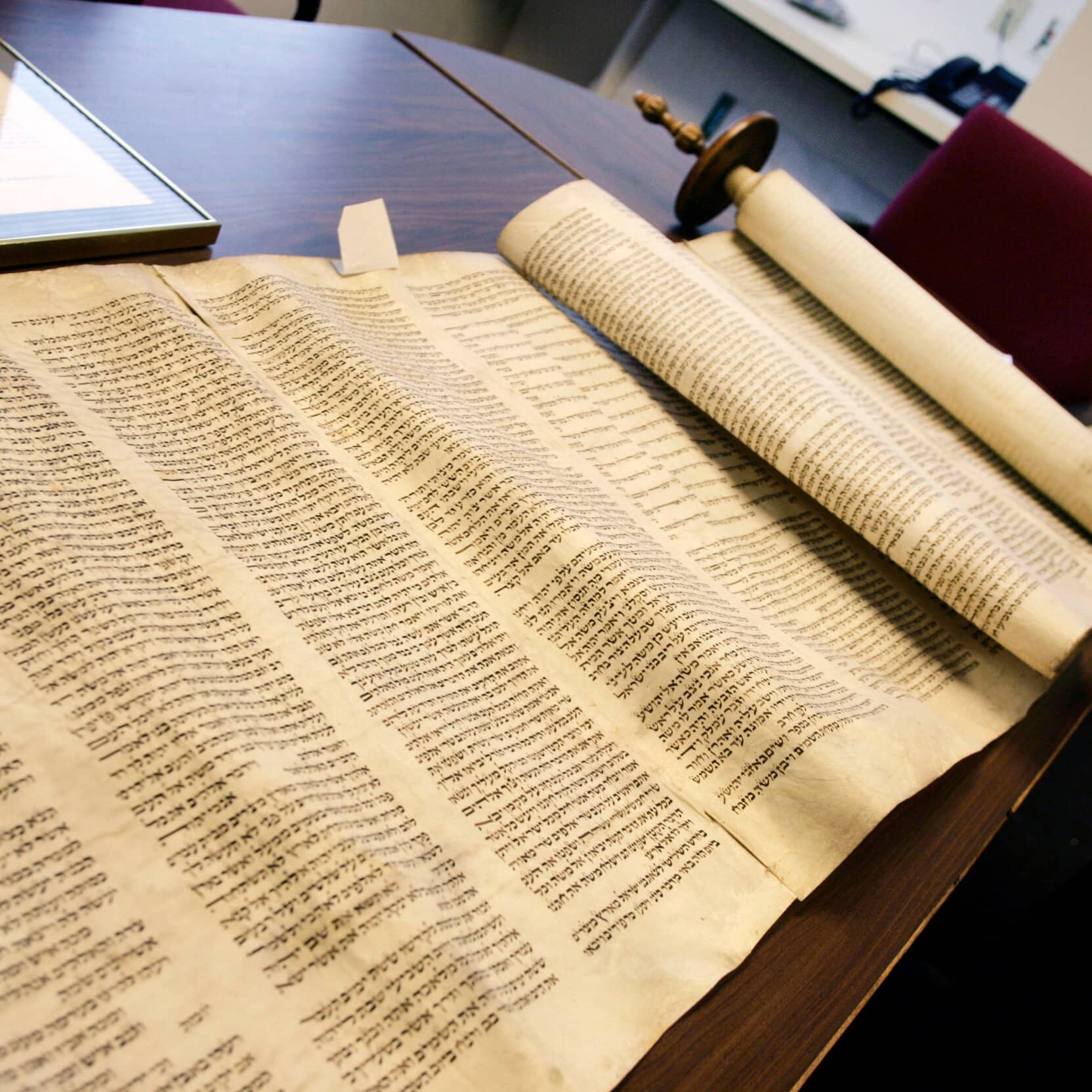 Holocaust Bible Scroll