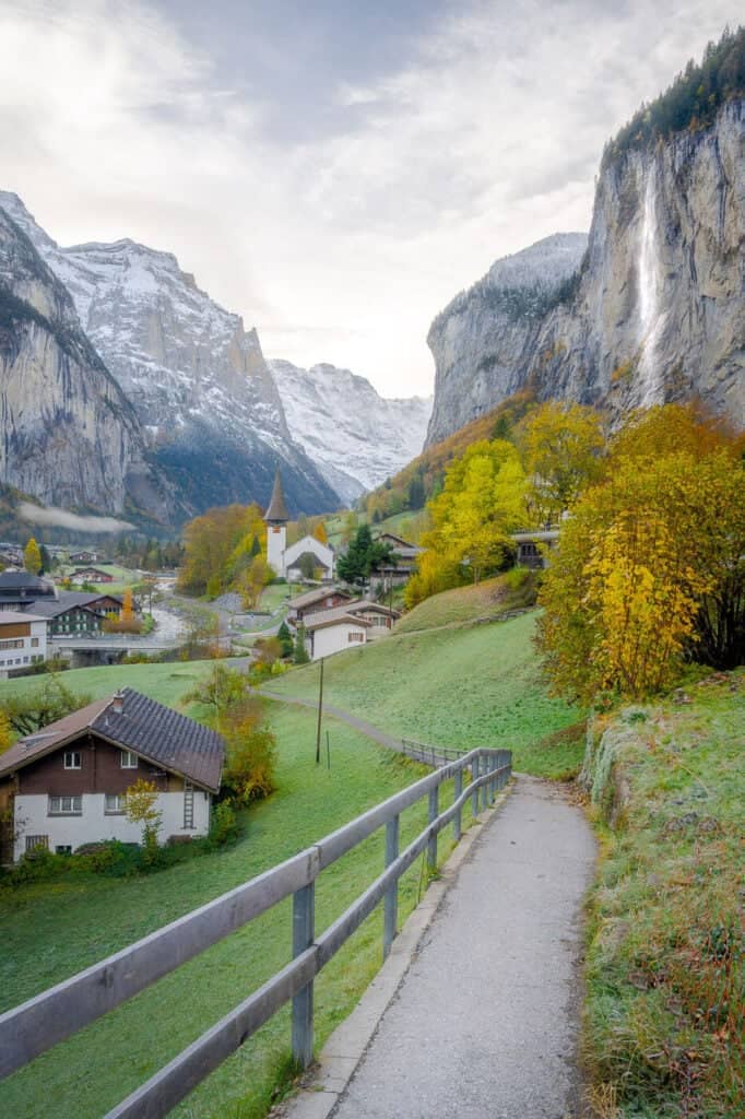 Iconic Lauterbrunnen Valley View