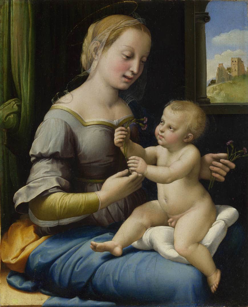 Raphael's 'Madonna of the Pinks'