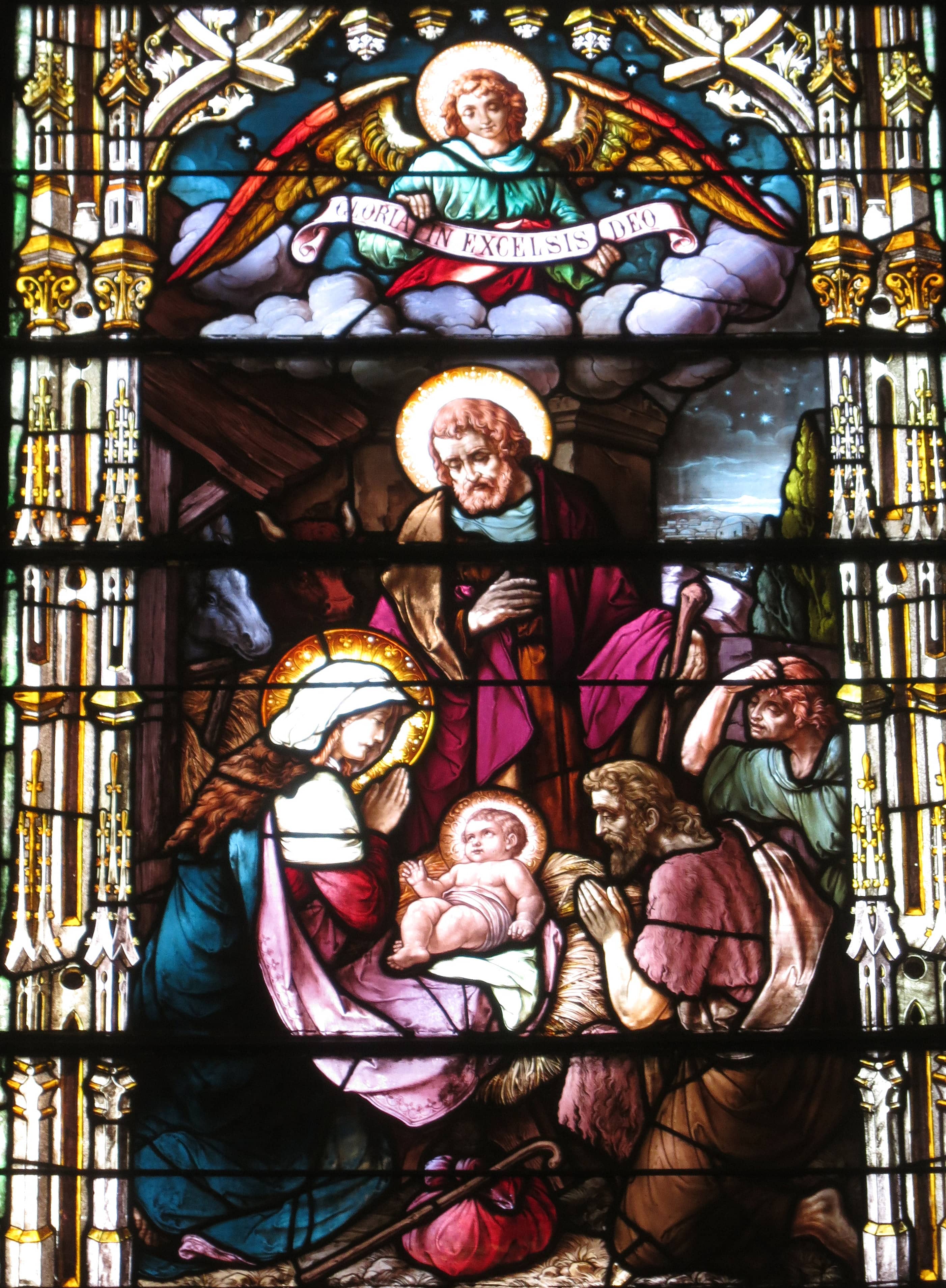 Life-Size Nativity Scene