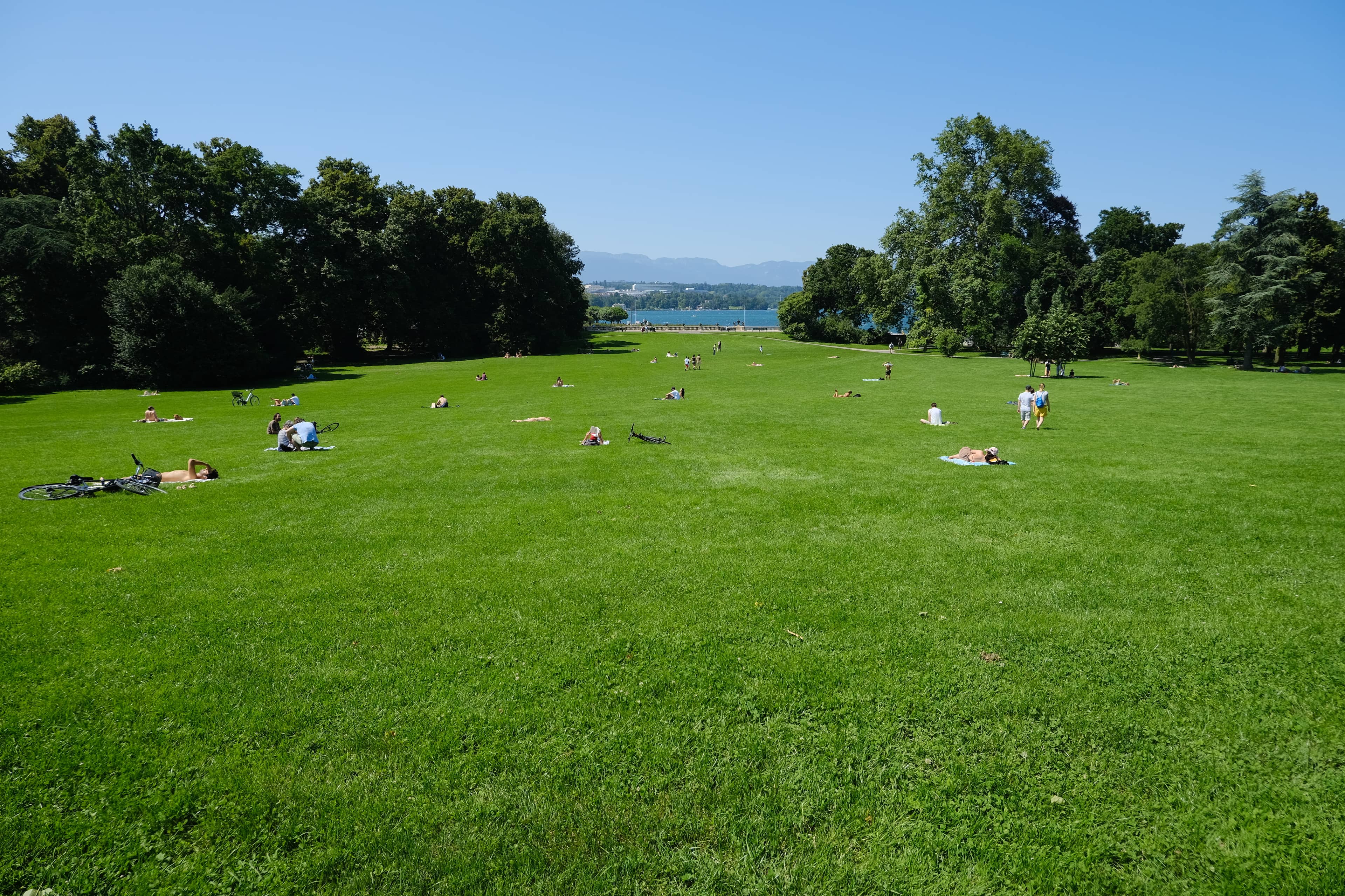 Panoramic Lake Geneva Views